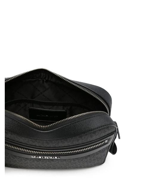 Michael Kors Black Shoulder Bag With Logo for men