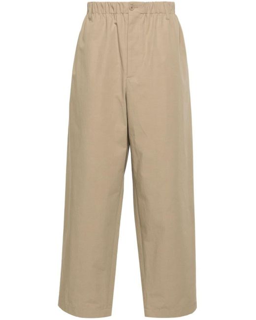 Pantalones de chándal con logo bordado Gucci de hombre de color Natural
