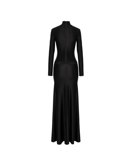 Murmur Black Cut-Out Maxi Dress
