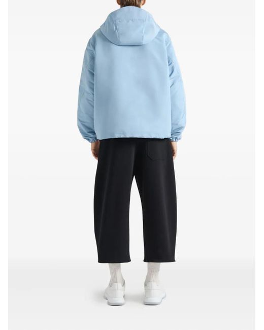 Givenchy Blue Elastic-Waist Trousers for men