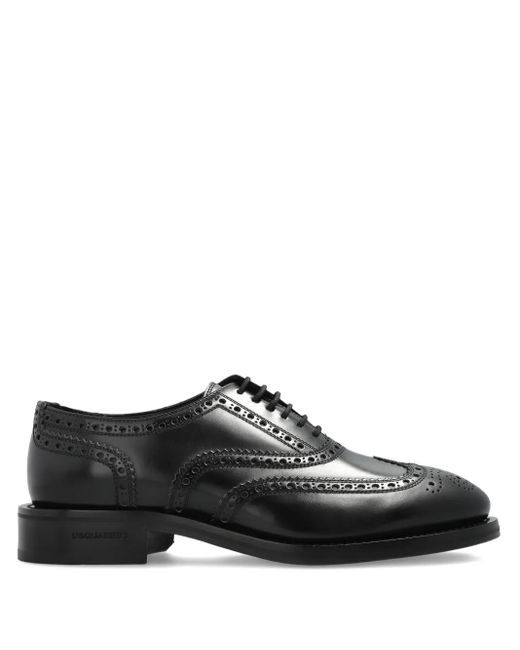DSquared² Oxford-Schuhe aus Leder in Black für Herren