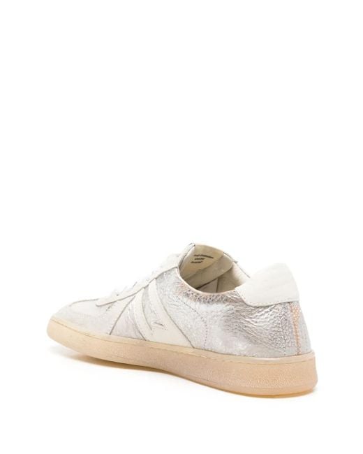 Moma White Vulcano Sneakers