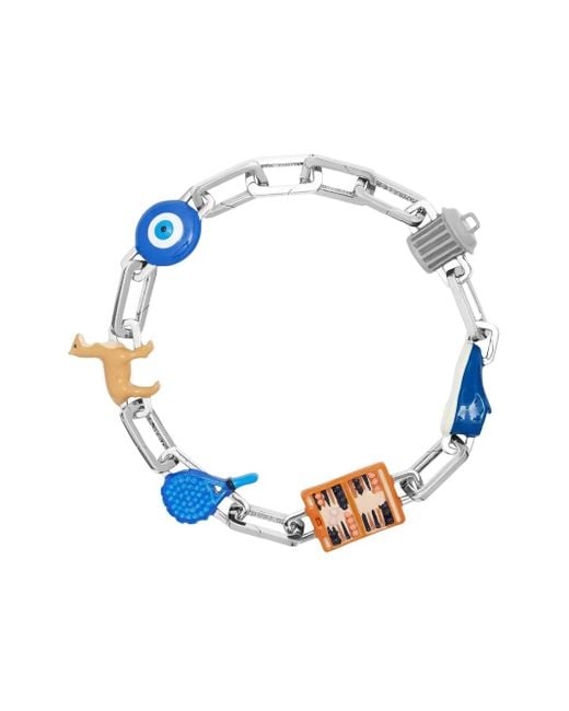 Poubel Blue Constance Set Bracelet