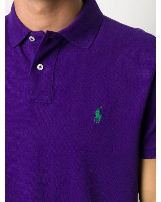 Polo Ralph Lauren Purple T-Shirts And Polos for men