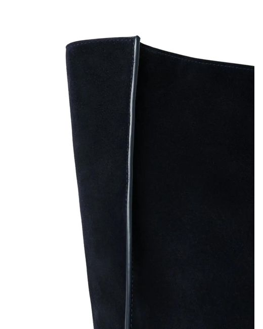 Studio Nicholson Black Doublet Slouch Suede Shoulder Bag