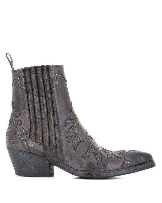 SARTORE leather Jodhpurs Long boots shoes 2062-84 Brown black 37