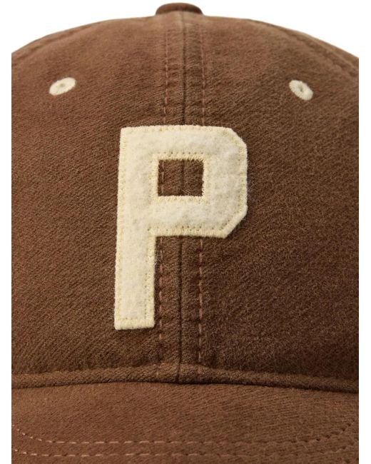 Polo Ralph Lauren ブラウンキャップ Polo Ralph Lauren P-Embroidered Baseball Cap in Brown for Men | Lyst