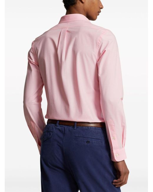 Polo Ralph Lauren long-sleeve Silk Shirt - Farfetch