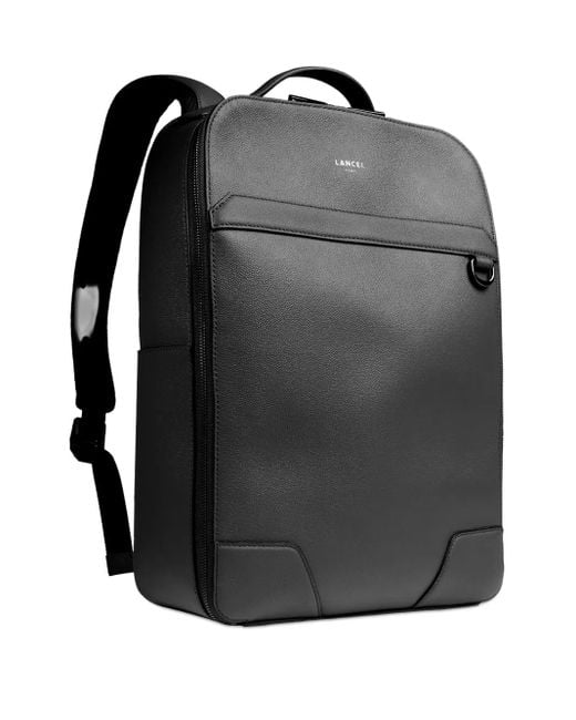 Lancel Leder-Rucksack mit Henkel in Black für Herren