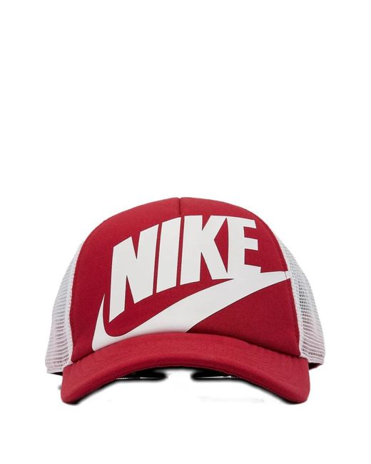 Nike Red Futura Rise Cap