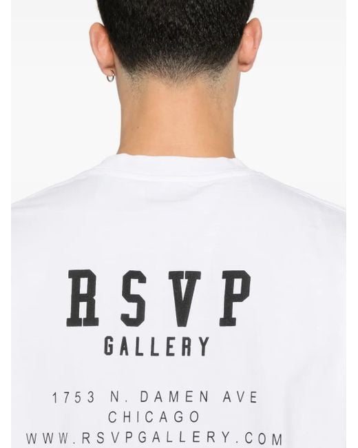 Agolde White X Rsvp Gallery Cotton T-Shirt for men