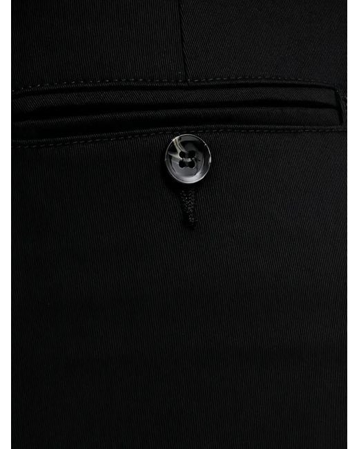 Sisley Black Belt-Loop Trousers