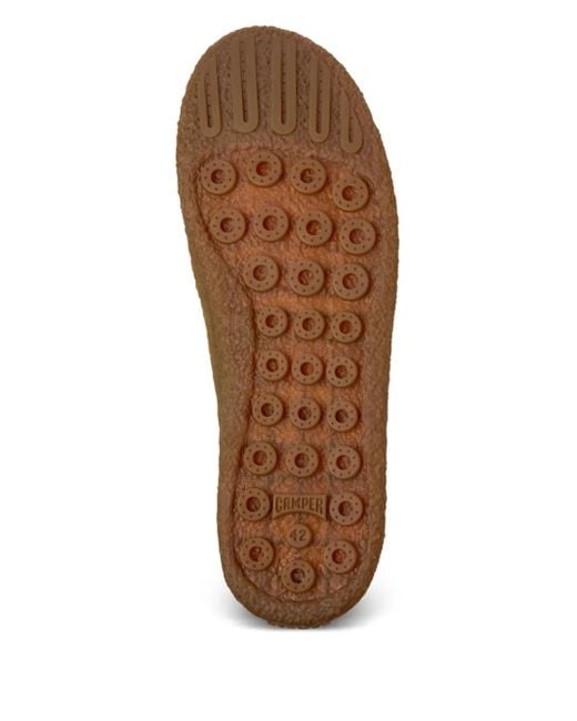 Camper Brown Peu Suede Sneakers for men