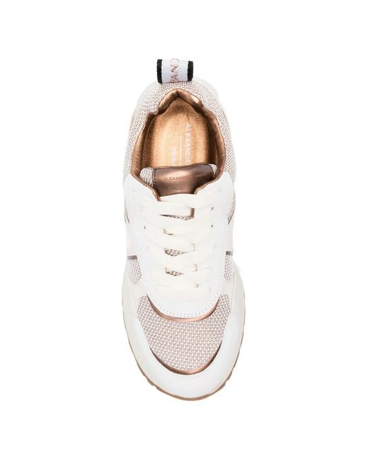 Alexander Smith White Victoria Leather Sneakers