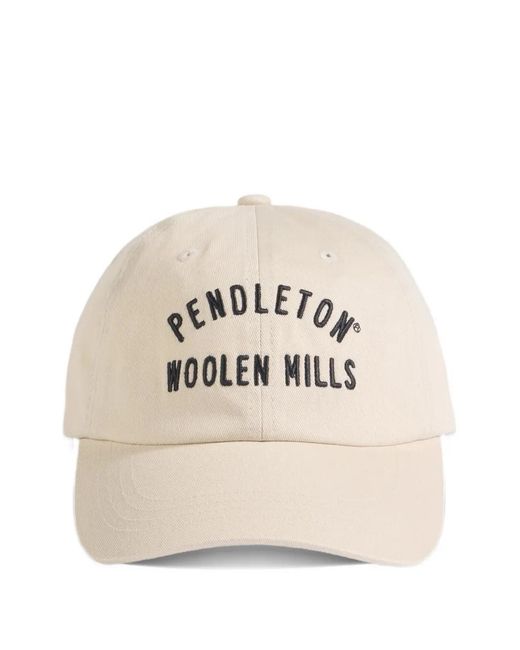 Pendleton Natural Classic Logo-Embroidered Baseball Cap