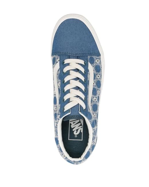 Vans Blue Old Skool Stackform Sneakers