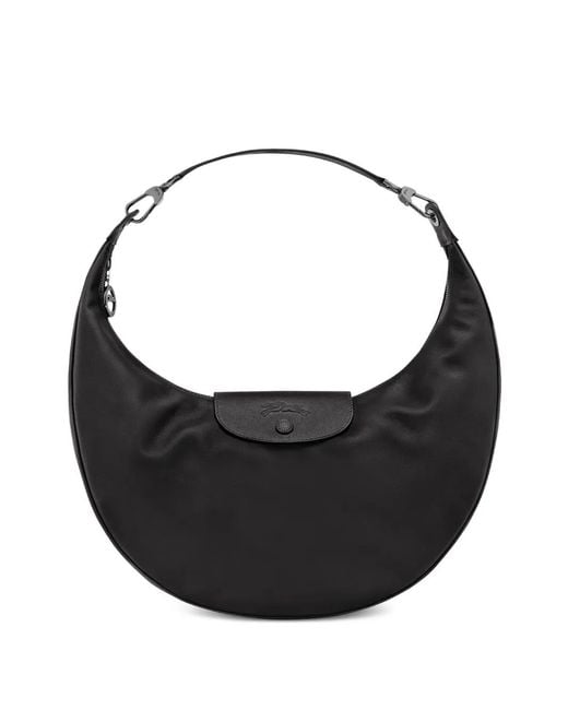 Longchamp Black Large Le Pliage Xtra Shoulder Bag