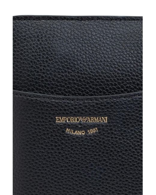 Emporio Armani Black Myea Zipped Purse