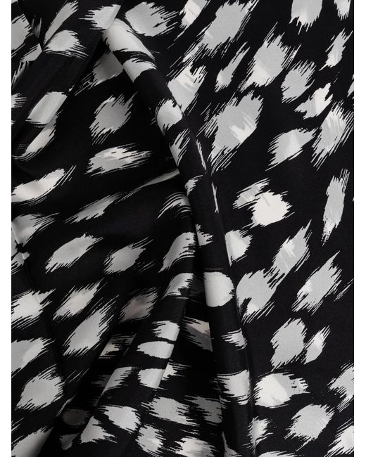 Givenchy Black Patterned Scarf