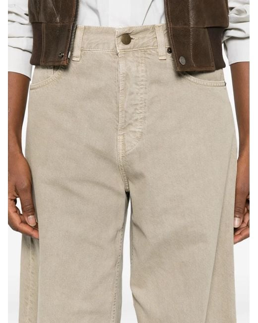 Haikure White Five-Pocket Jeans