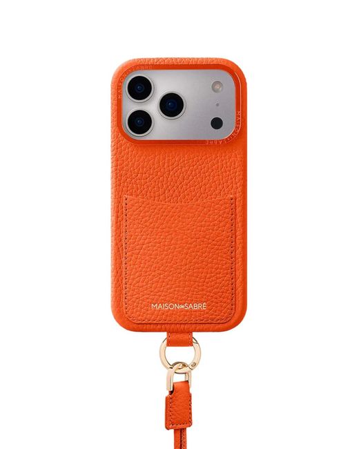 Maison De Sabre Orange Coque D'Iphone 17 Pro Max Sling