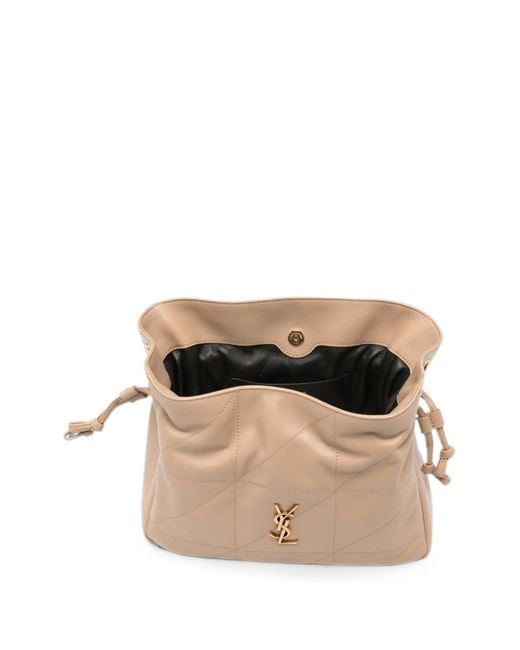 Saint Laurent Natural Jaime Cassandre Shoulder Bag