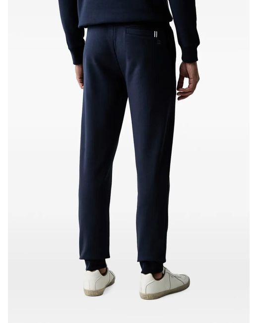 Hackett Blue Pantalon De Jogging À Logo Brodé for men