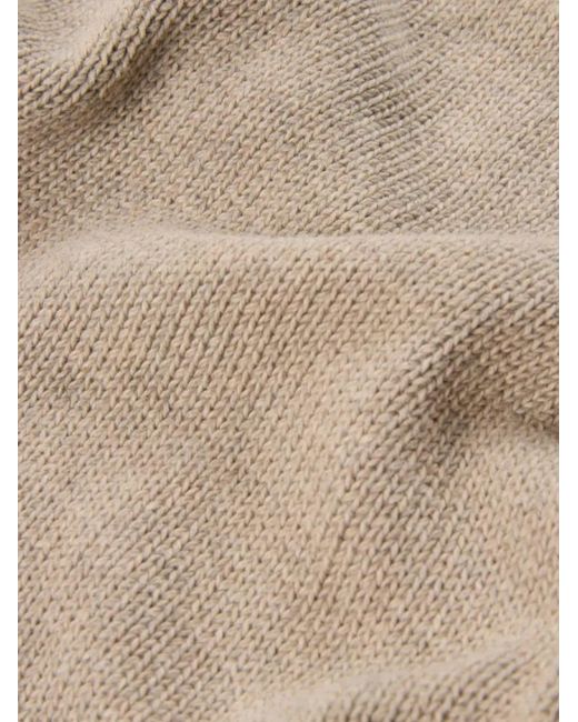 Zanone Natural Button-Up Funnel-Neck Cardigan for men