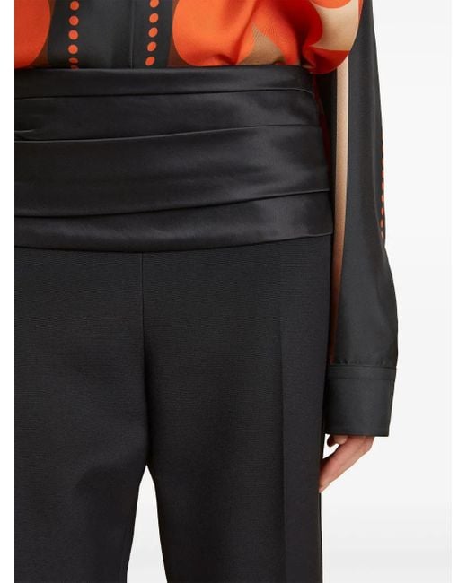 Khaite Black Camberly Trousers