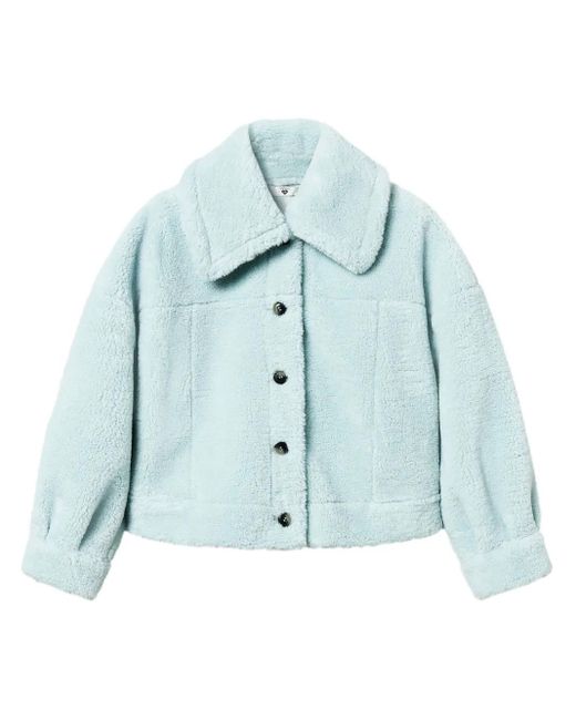 Twinset Omkeerbaar Jack Van Imitatiebont in het Blue