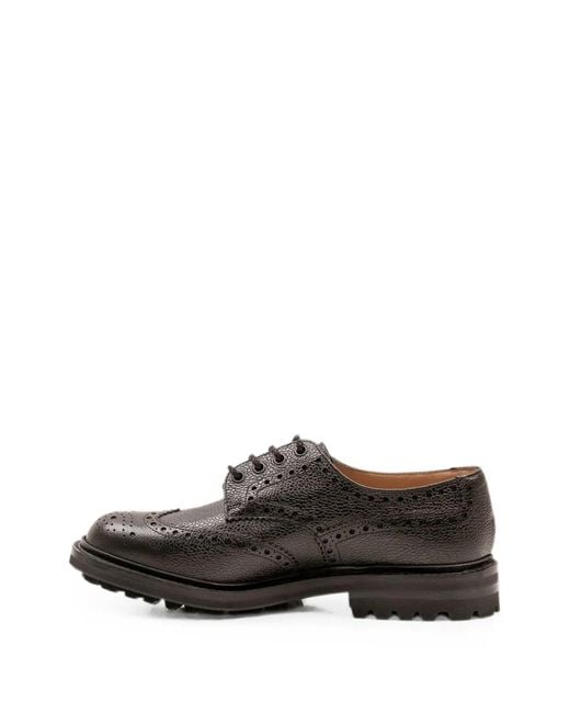 Church's Black Mcpherson Brogue Derby Shoes for men