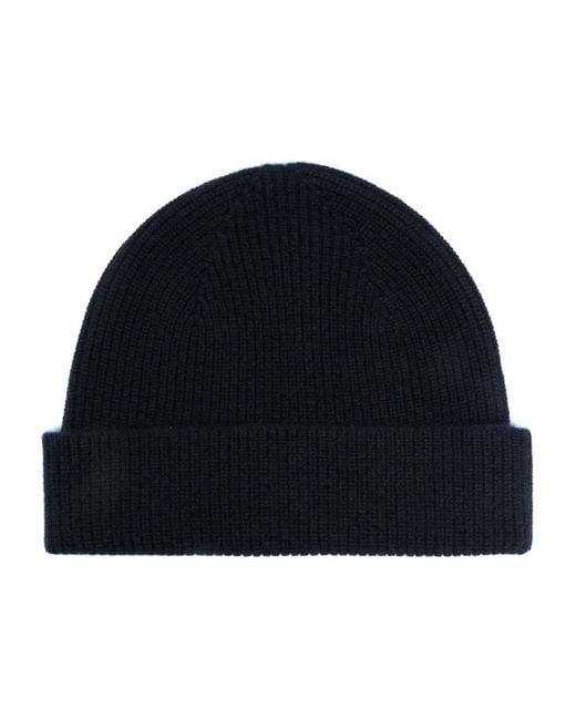 Zegna Blue Beanie Hat for men