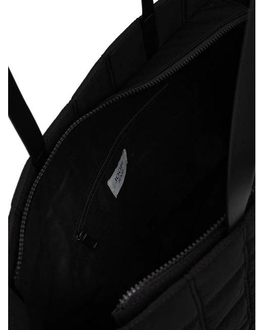 Joop! Black Gesteppter Shopper