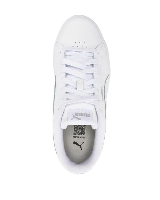 PUMA White Jada Renew Leather Sneakers