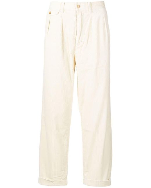Polo Ralph Lauren Whitman Corduroy Trousers in White for Men | Lyst