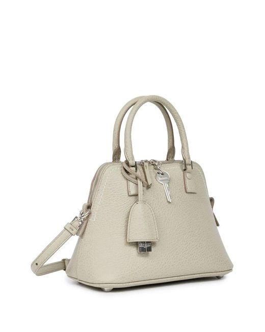 Maison Margiela White Mini 5Ac Classique Tote Bag