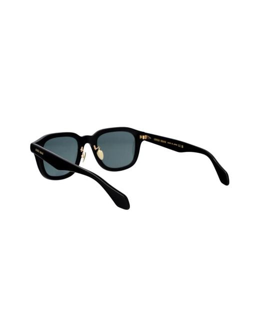Giorgio Armani Black Square-Frame Sunglasses for men
