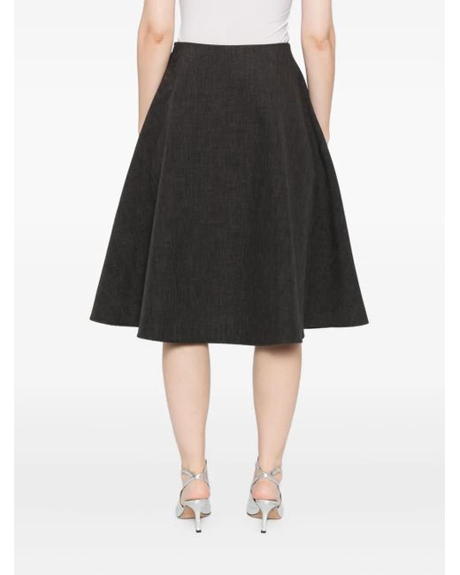 MSGM Black Gonna Skirt