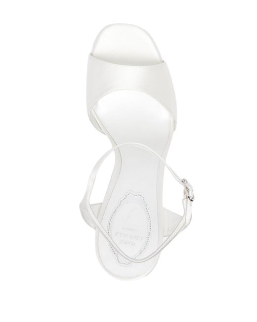 Sandales Anastasia 150 mm Rene Caovilla en coloris White