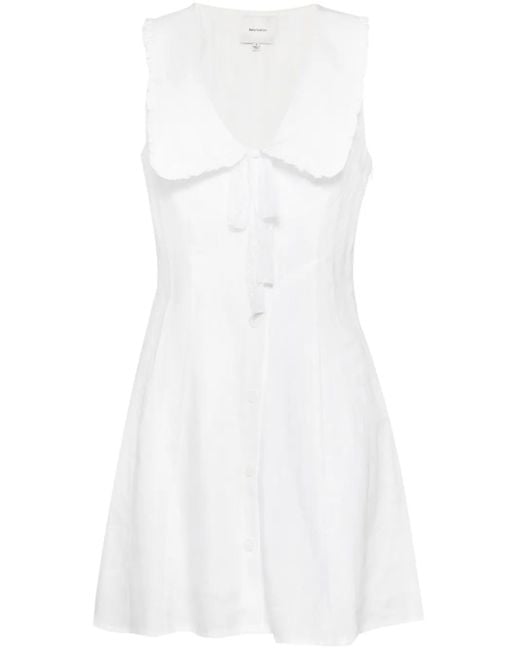 Reformation Soraya リネンドレス White