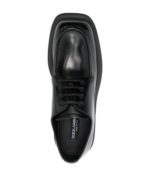 Dolce & Gabbana Black Lace-up Shoes for men