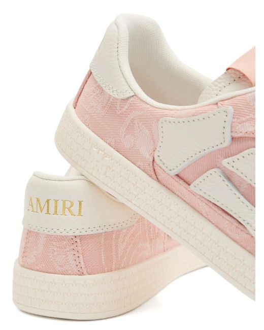 Baskets Bandana En Jean Amiri en coloris Pink