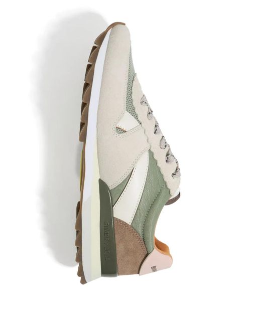 Bimba Y Lola White Colour-block Sneakers