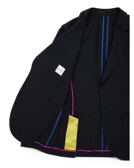 Paul Smith Blue Single-Breasted Blazer for men