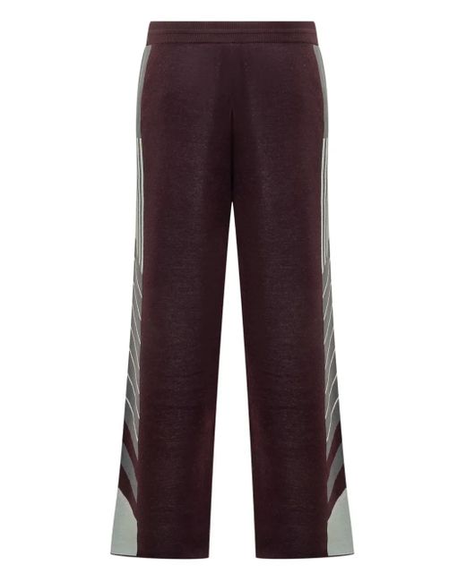Casablanca Purple Drawstring Track Pants for men