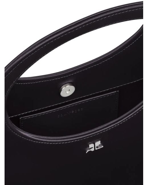 Courreges Black Holy Shoulder Bag