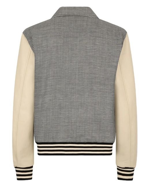 DSquared² Gray Pattern Bomber Jacket for men