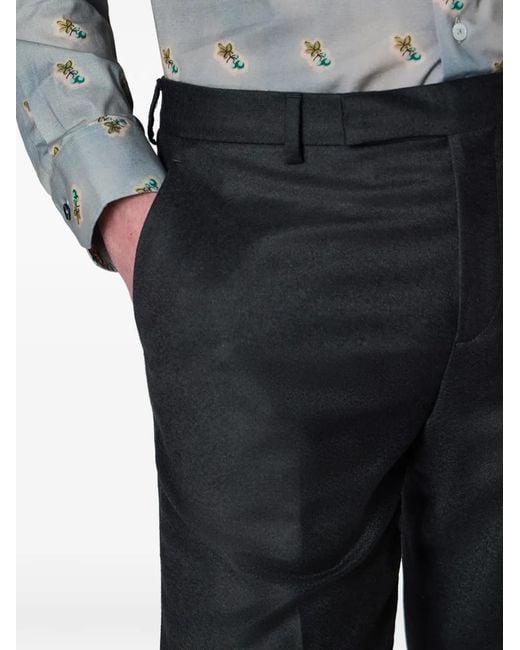 Paul Smith Black Wool Trousers for men