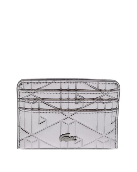 Lacoste Pasjeshouder Met Monogram in het Gray