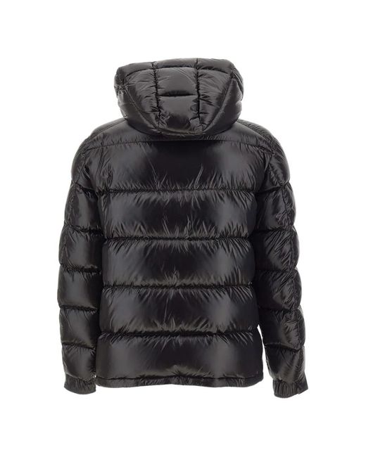 Herno Black Polar Tech Down Jacket for men